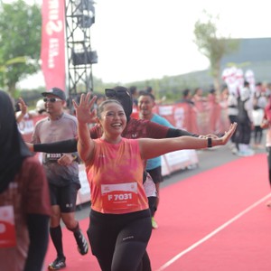 Race photo from KEDIRI HALF MARATHON 2026