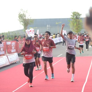 Race photo from KEDIRI HALF MARATHON 2026