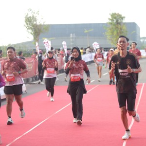 Race photo from KEDIRI HALF MARATHON 2026