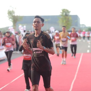 Race photo from KEDIRI HALF MARATHON 2026