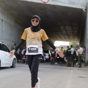 Race photo from KEDIRI HALF MARATHON 2026