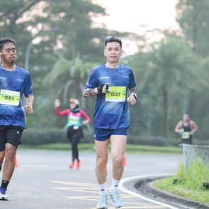 Race photo from BOGORUN 2026