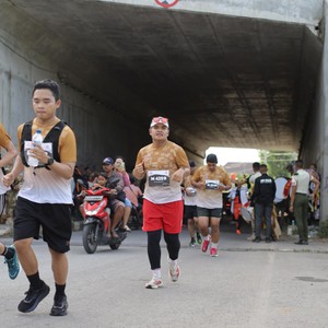 Race photo from KEDIRI HALF MARATHON 2026