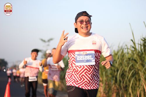 Race photo from Kediri Half Marathon 2024