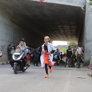 Race photo from KEDIRI HALF MARATHON 2026
