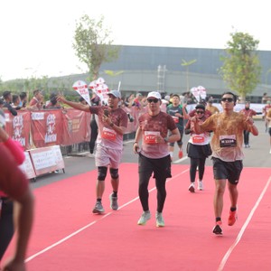 Race photo from KEDIRI HALF MARATHON 2026