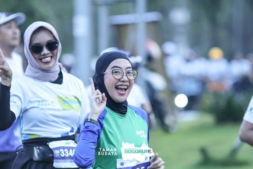 Race photo from Taman Budaya x BOGORUN 2025