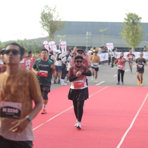 Race photo from KEDIRI HALF MARATHON 2026