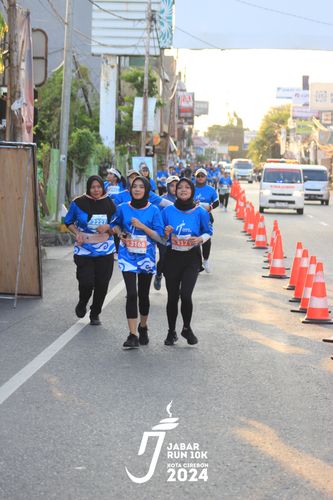 Race photo from Jabar Run 10K 2024