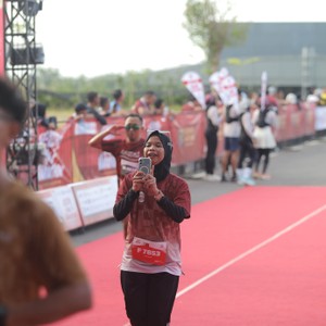 Race photo from KEDIRI HALF MARATHON 2026