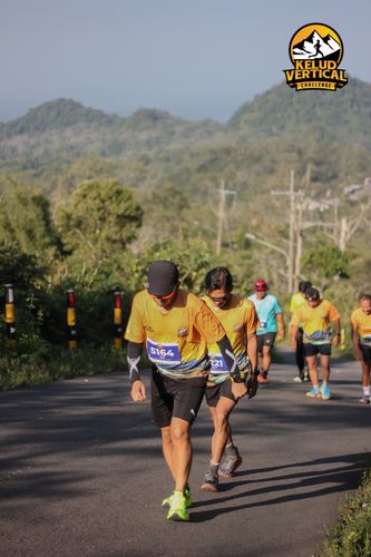 Race photo from Kelud Vertical Challenge 2024