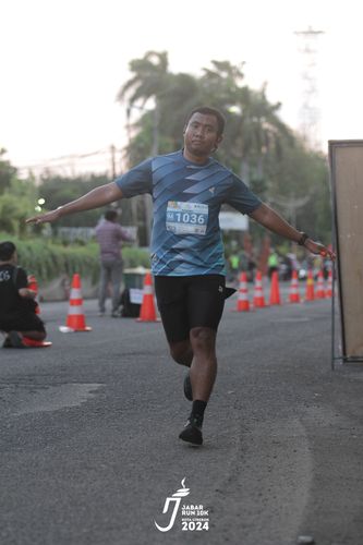 Race photo from Jabar Run 10K 2024