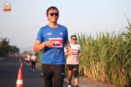 Race photo from Kediri Half Marathon 2024