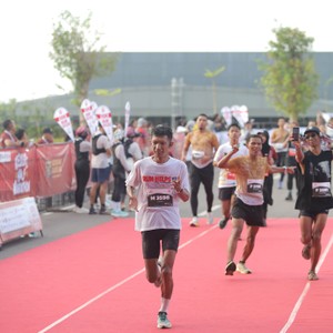 Race photo from KEDIRI HALF MARATHON 2026