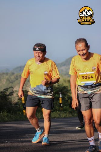 Race photo from Kelud Vertical Challenge 2024
