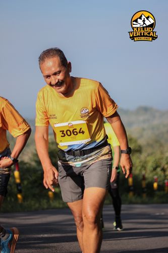 Race photo from Kelud Vertical Challenge 2024