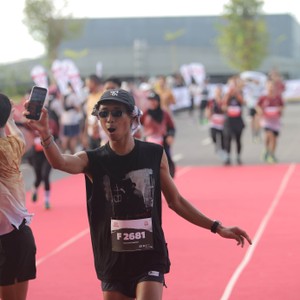 Race photo from KEDIRI HALF MARATHON 2026