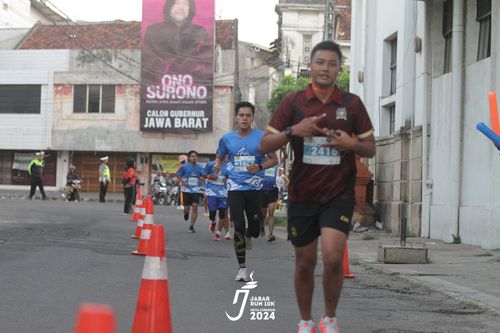 Race photo from Jabar Run 10K 2024