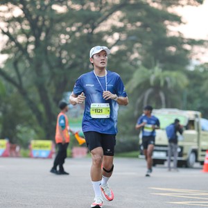 Race photo from BOGORUN 2026