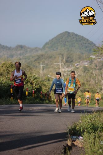 Race photo from Kelud Vertical Challenge 2024