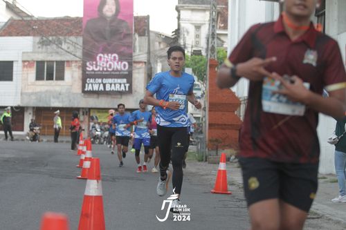 Race photo from Jabar Run 10K 2024