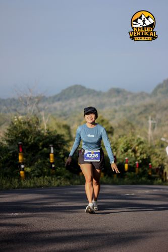Race photo from Kelud Vertical Challenge 2024