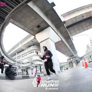 Race photo from SMARTFREN RUN 2026