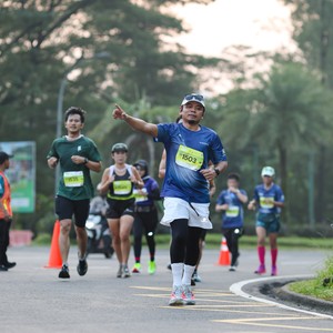 Race photo from BOGORUN 2026