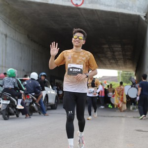 Race photo from KEDIRI HALF MARATHON 2026
