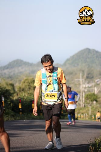 Race photo from Kelud Vertical Challenge 2024