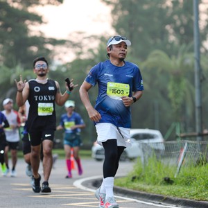 Race photo from BOGORUN 2026