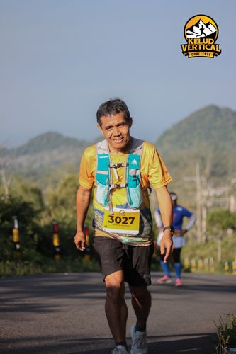 Race photo from Kelud Vertical Challenge 2024