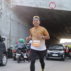 Race photo from KEDIRI HALF MARATHON 2026