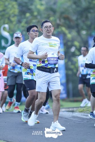 Race photo from Taman Budaya x BOGORUN 2025
