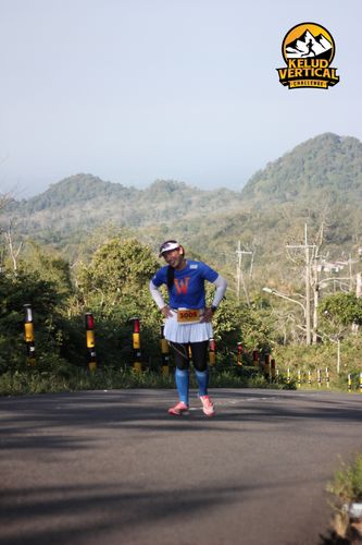 Race photo from Kelud Vertical Challenge 2024