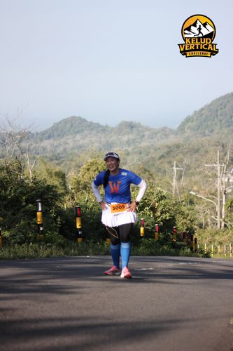 Race photo from Kelud Vertical Challenge 2024