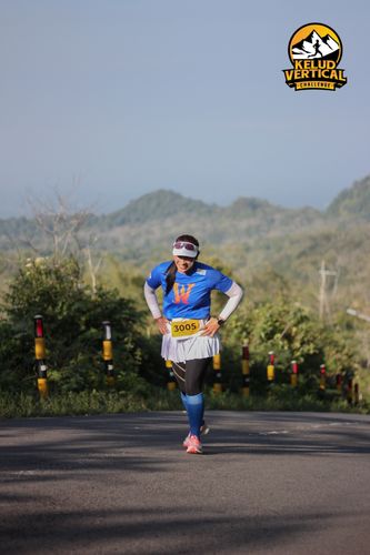 Race photo from Kelud Vertical Challenge 2024