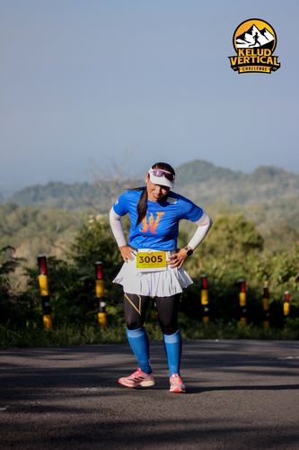 Race photo from Kelud Vertical Challenge 2024