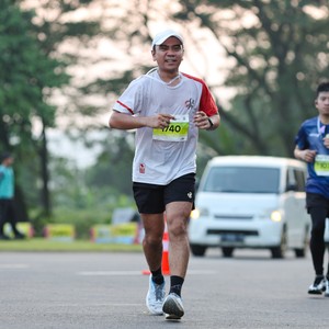 Race photo from BOGORUN 2026
