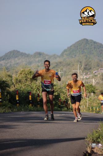 Race photo from Kelud Vertical Challenge 2024
