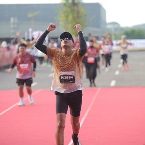 Race photo from KEDIRI HALF MARATHON 2026