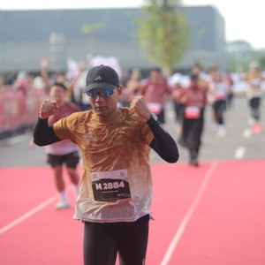 Race photo from KEDIRI HALF MARATHON 2026