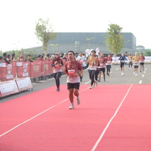 Race photo from KEDIRI HALF MARATHON 2026