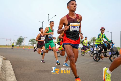 Race photo from ISOPlus Run 2024 Jakarta