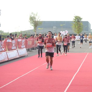 Race photo from KEDIRI HALF MARATHON 2026