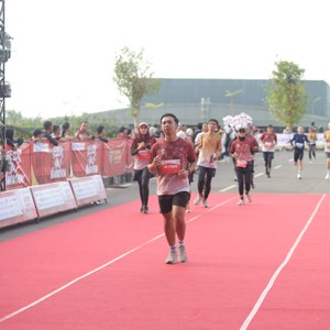 Race photo from KEDIRI HALF MARATHON 2026