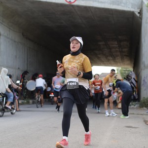 Race photo from KEDIRI HALF MARATHON 2026