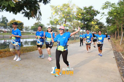 Race photo from ISOPlus Run 2024 Jakarta