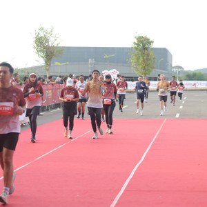 Race photo from KEDIRI HALF MARATHON 2026