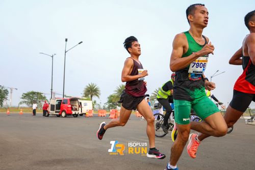 Race photo from ISOPlus Run 2024 Jakarta